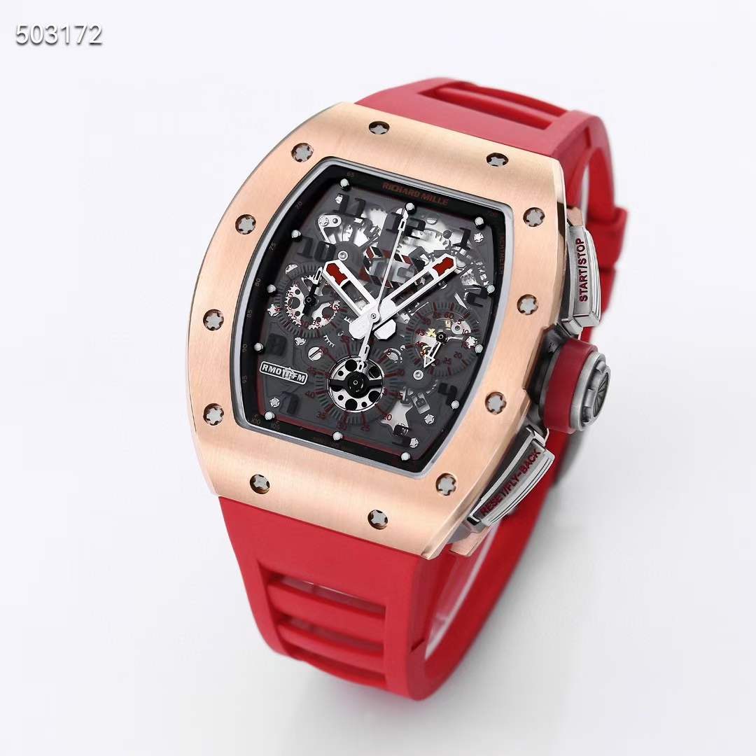 리차드밀 2023 RM011 FM 레드스트랩 시계 워치